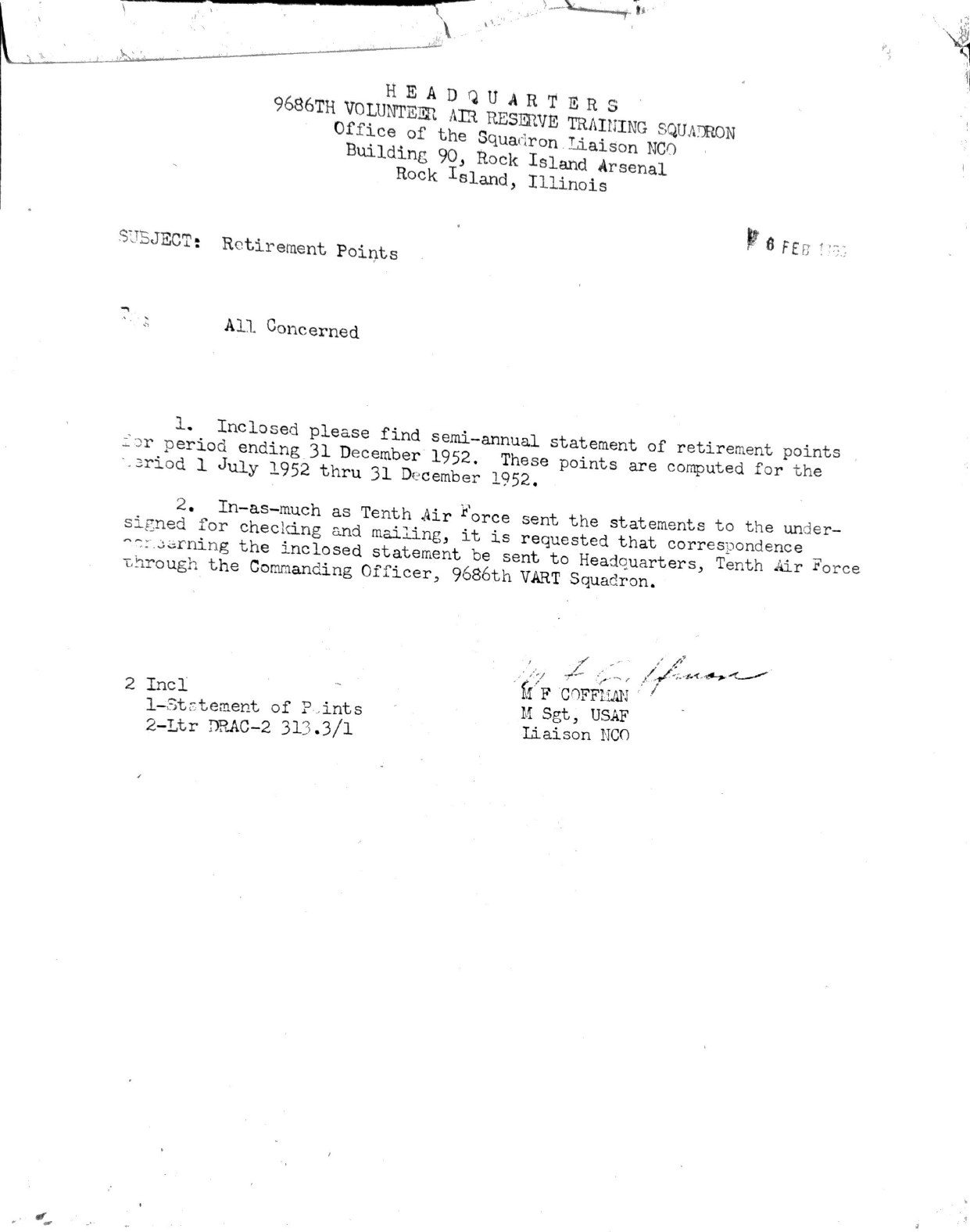 Page 1 of Document, scanned