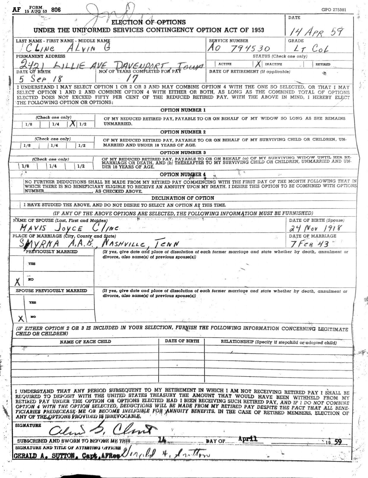Page 1 of Document, scanned