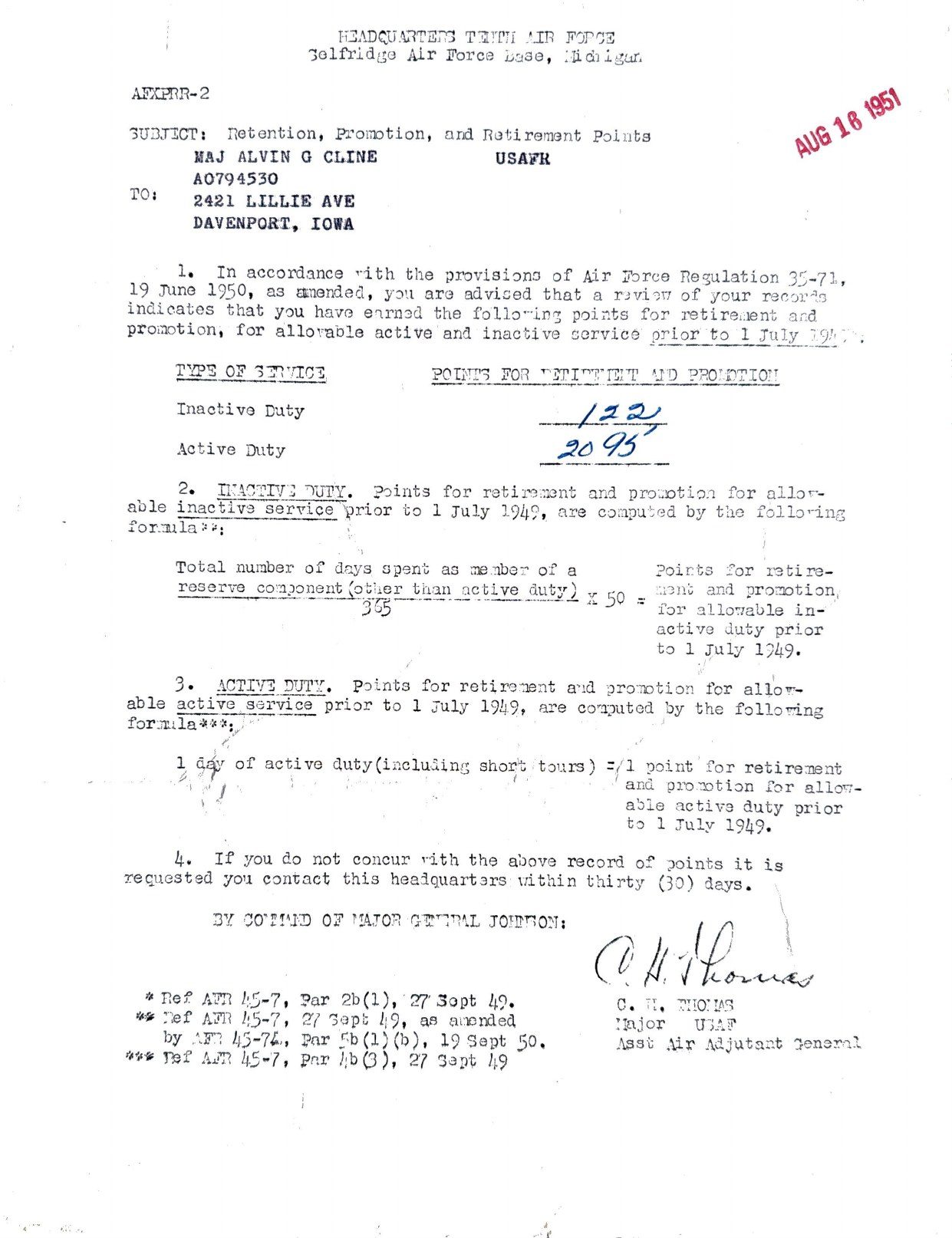 Page 1 of Document, scanned