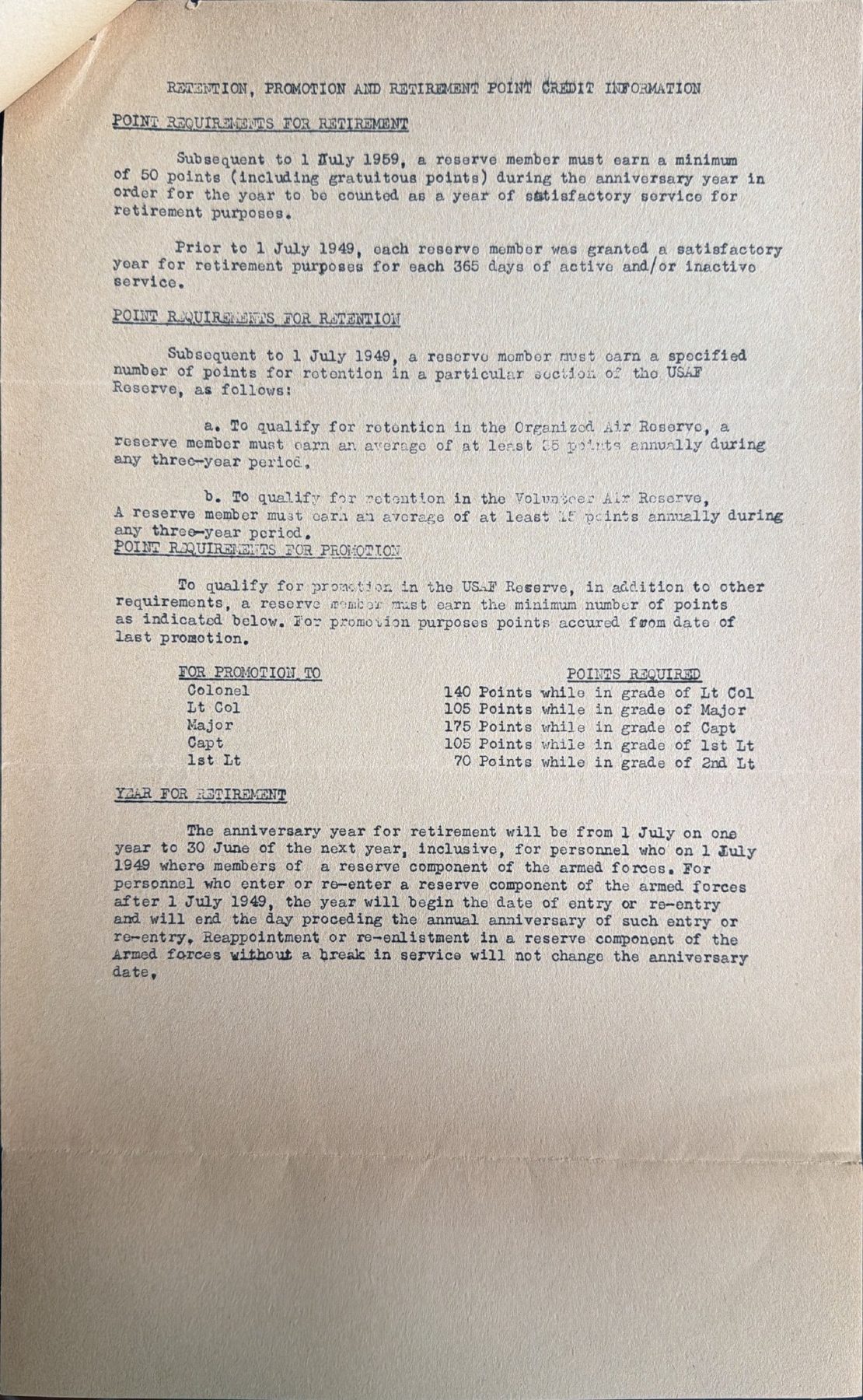 Page 4 of Reserve service, June 1950, scanned