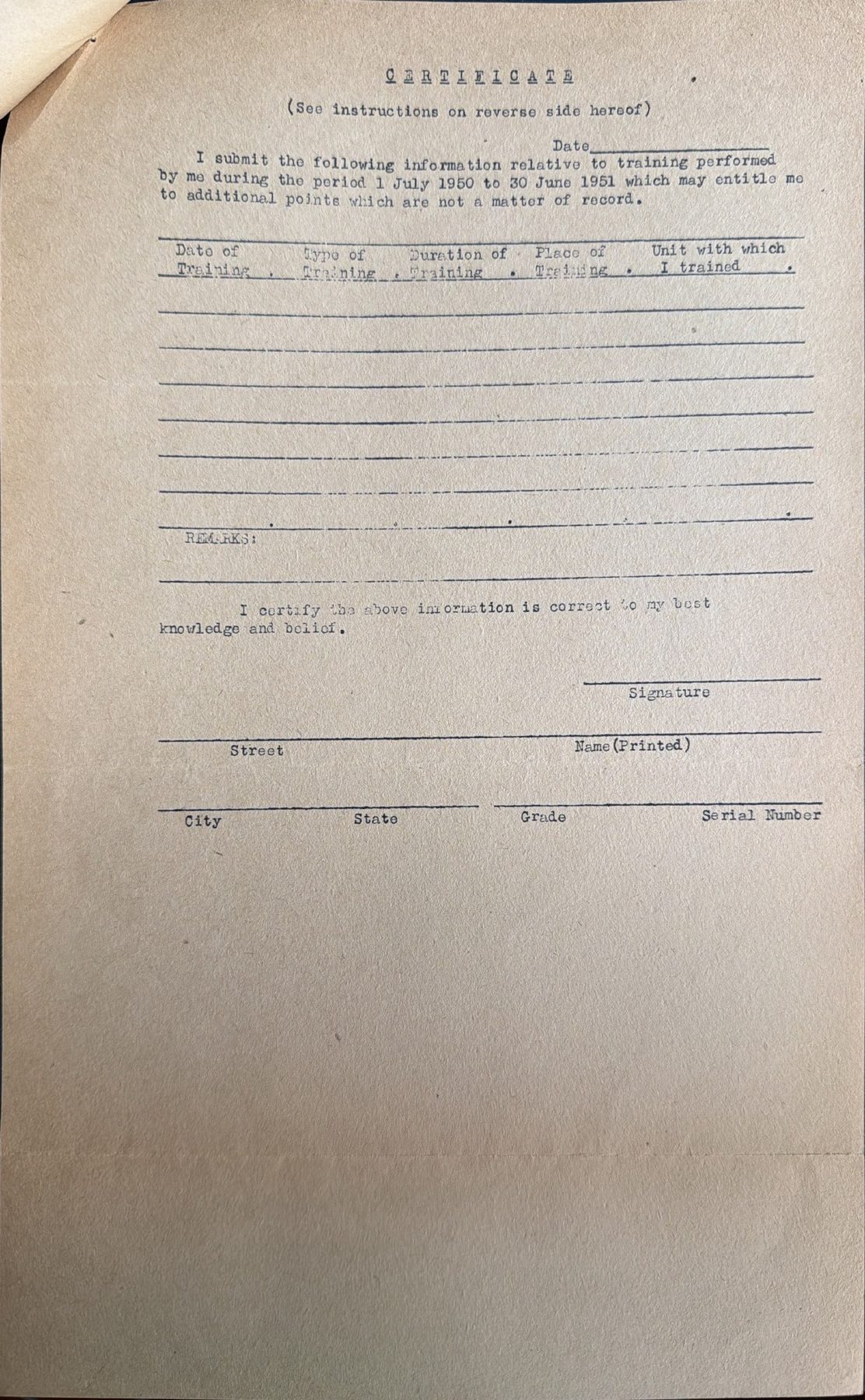 Page 5 of Reserve service, June 1950, scanned
