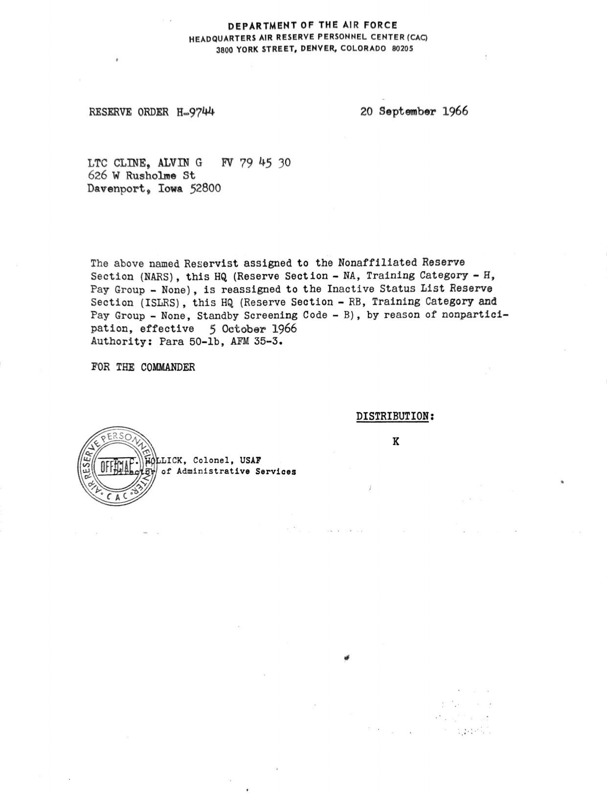 Page 1 of Document, scanned